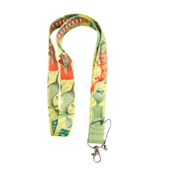 🎄 The Grinch & Max Christmas Lanyard Holiday Keychain Strap Christmas Gift💚 - Picture 4 of 6